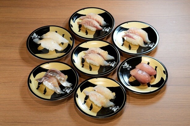「福井の朝獲れシリーズ」(1皿各380円)