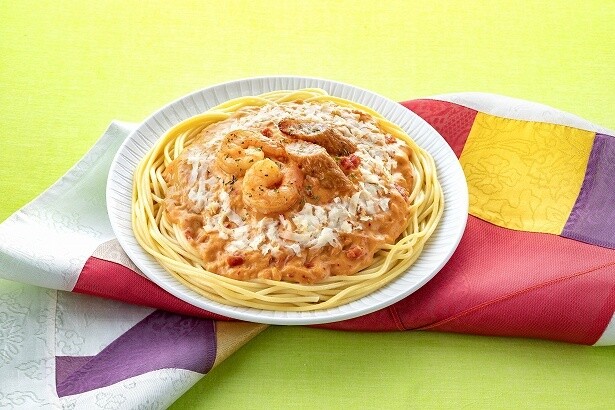 「甘辛ロゼクリームパスタ」