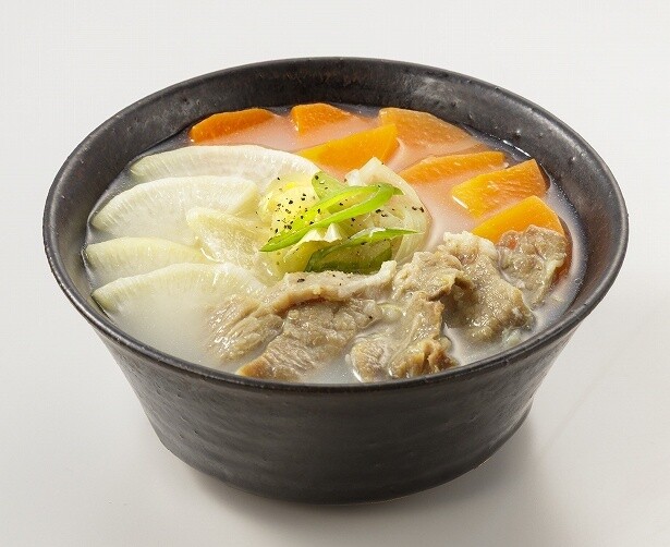 「じっくり煮込んだ牛コムタンスープ」