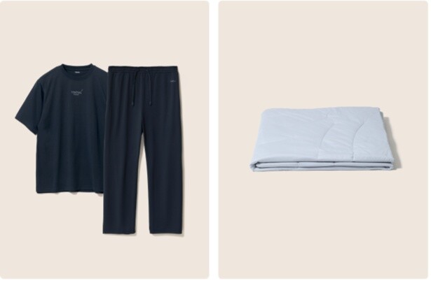 夏の寝苦しさから解放してくれる「快適睡眠環境セット」(通常価格4万2790円)
