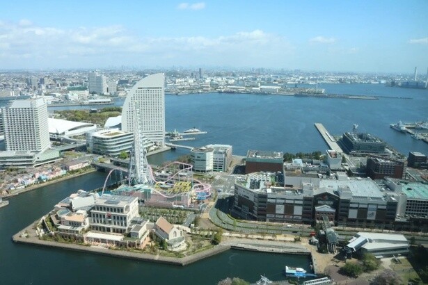 「OMO5横浜馬車道」からの景色