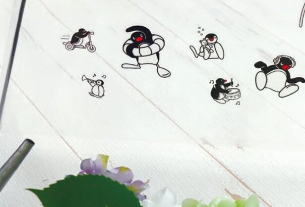 さまざまなシーンのピングー達でアイテムがデコれる