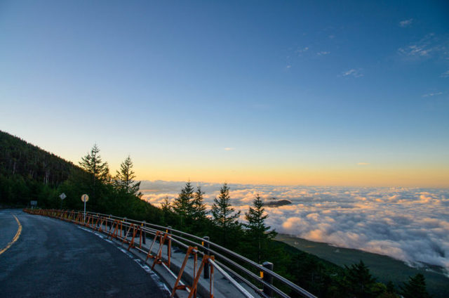 富士山スカイラインと雲海