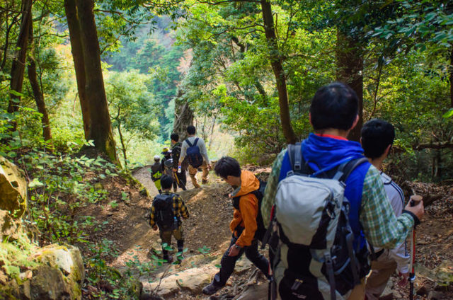大山下山