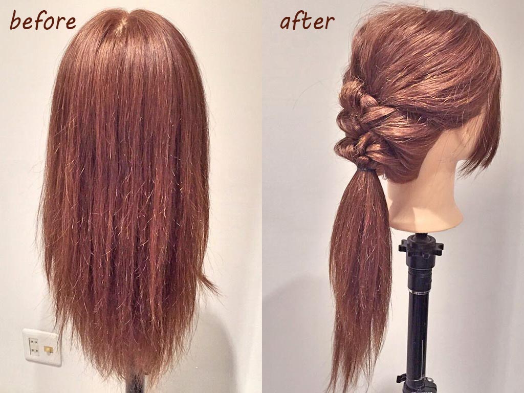 慣れれば3分でできる！寝ぐせも隠せるヘアアレンジ