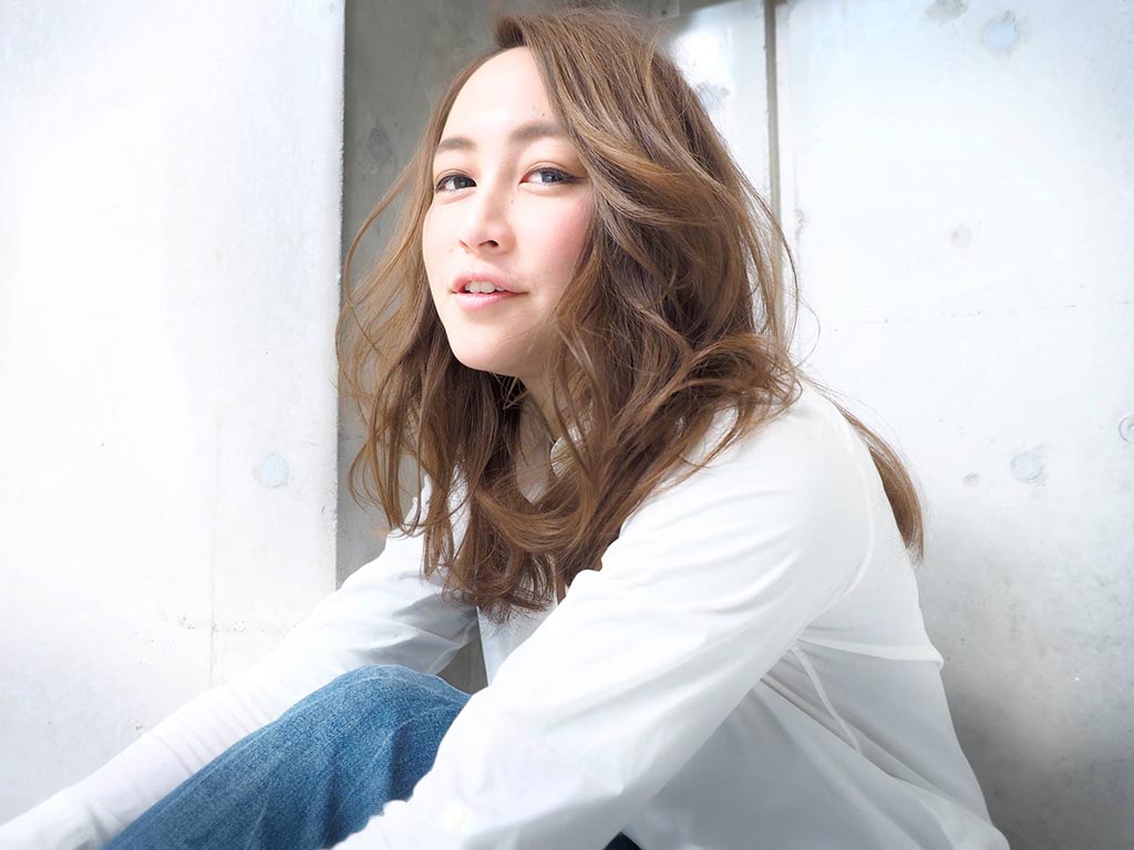 ドライ方法とアイロン使いでゆる巻き♪
