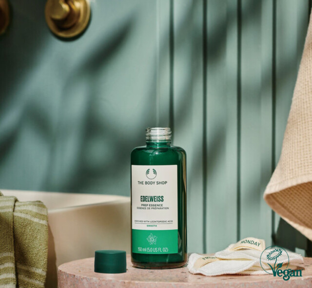 THE BODY SHOP「エーデルワイス　シリーズ」にハリ肌を育む化粧水ついに登場