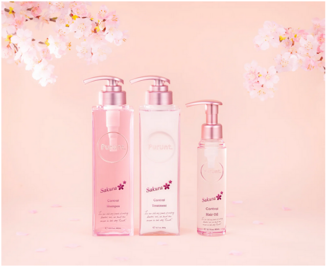 Purunt.からサクラの香りのヘアケア商品が登場
