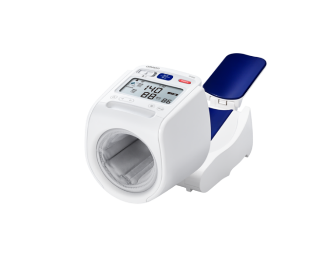 オムロン 測定姿勢チェック表示付き血圧計新発売