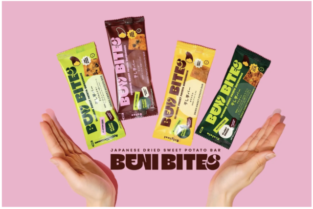 干し芋から生まれたプラントベース＆グルテンフリーの干し芋バー「BENI BITES」発売！