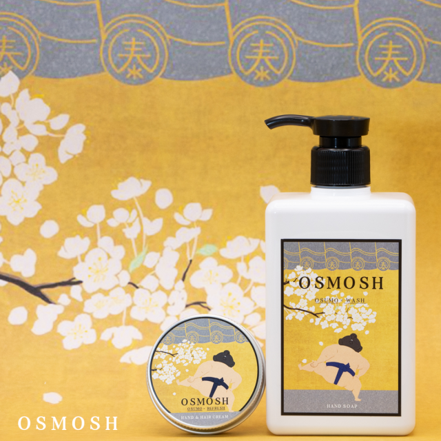 桜パッケージで登場『OSMOSH（オスモッシュ）』