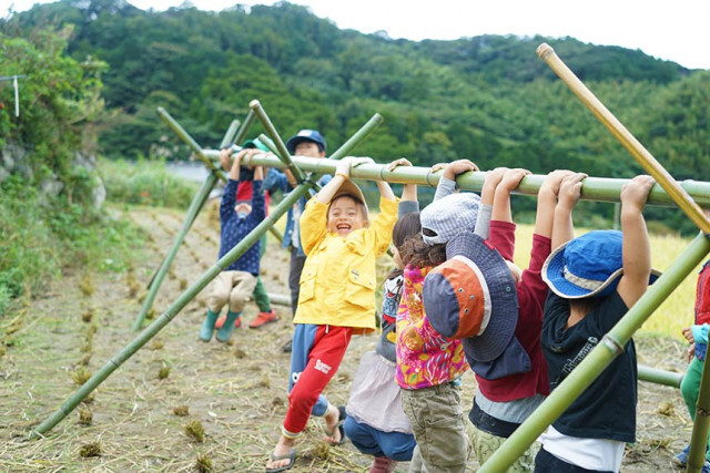 1000本以上の「竹」を使う⁉ 里山の生態系保存にもつながる「米づくり」