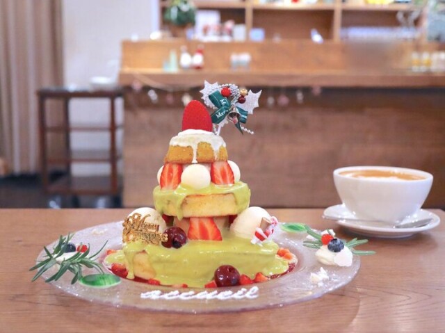もっちりふわふわ♪毎月変わる魅力的なパンケーキを恵比寿「アクイーユ」で楽しむ