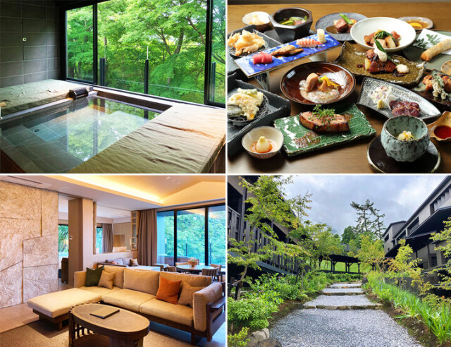 箱根強羅の森に包まれたリゾート！全室50平米以上の温泉付きスイートで贅沢なひとときを「ふふ 箱根」