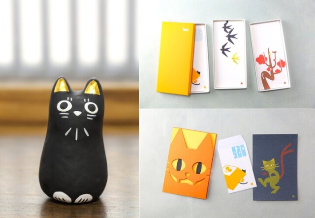 猫アイテムも♪ 伝統ある和紙で1点ずつ手づくりする和文具ブランド「京都烏丸六七堂」