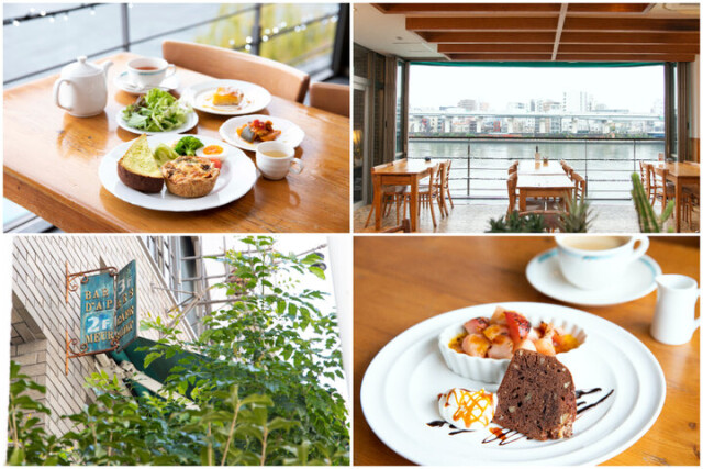 隅田川の眺めとおいしい料理やスイーツを楽しむ、浅草の「カフェ・ムルソー」へ