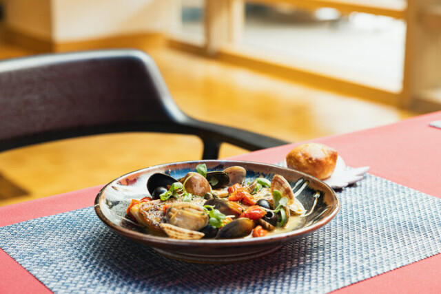 宮島の美食ランチは、広島の食材をジャンルレスに味わう「Akushu Restaurant」へ
