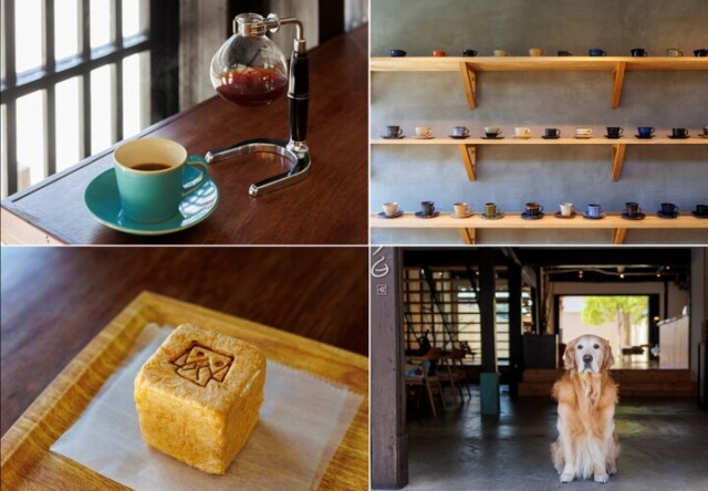 看板犬もお待ちかね♪ 近江八幡のサイフォンコーヒー専門店「仁之助コーヒー」