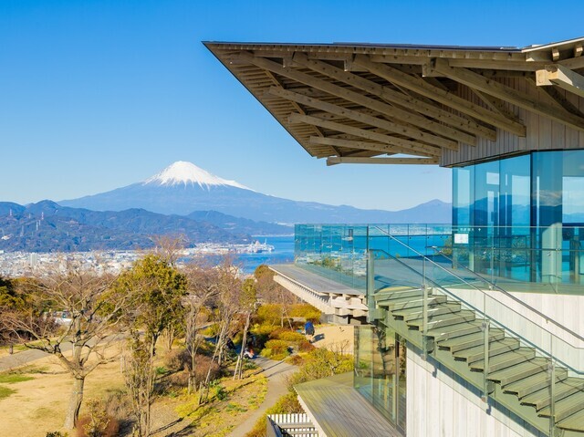 【静岡県 〜春の絶景・風物詩10選〜】日本平夢テラスから富士山を一望。春は新茶の新緑も／2025年版