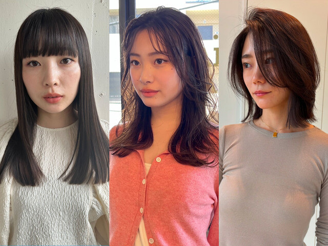 【髪のパサつき・毛先の広がり】春の“あるある悩み”解決ヘア12選《こなれた印象のミディアム、“きちんと感”を出せるボブほか》