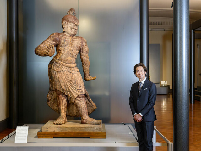 「金剛力士立像は圧巻！ 背中はちょっとぷっくりと…」佐々木蔵之介と巡る、東京国立博物館・常設展「東博コレクション展」