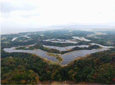 オリックス、島根県のゴルフ場にメガソーラー発電所を建設