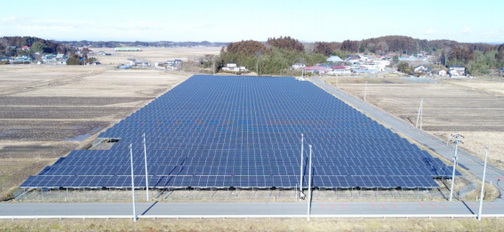 バイテックソーラーエナジー、営農型登米太陽光発電所の第1号機が運転開始