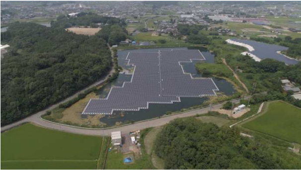 日本アジア投資、香川県さぬき市の御田神辺池ソーラー発電所が売電開始
