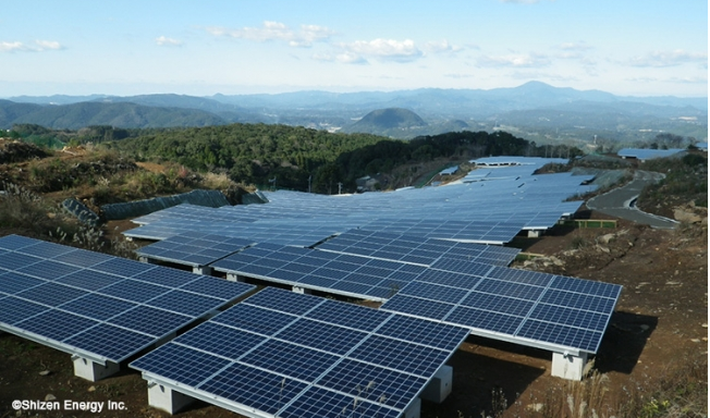 自然電力　鹿児島県薩摩川内市に大規模発電所を完工