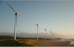 電源開発が秋田県の海岸地帯で風力発電所を運転開始