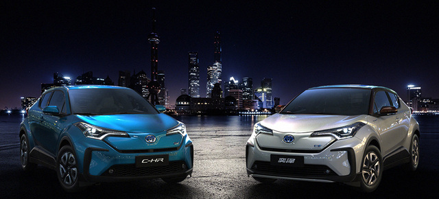 トヨタ、EV2車種を中国・上海で世界に初披露