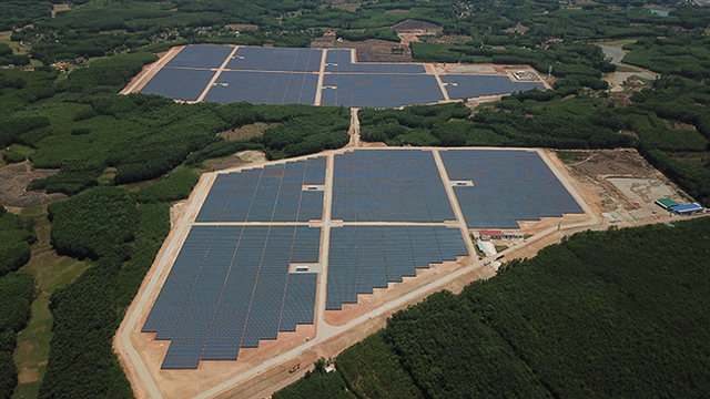 シャープエネルギーソリューション、太陽光発電推進中のベトナムでメガソーラーを建設