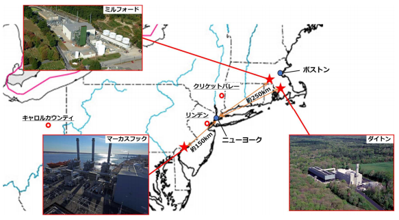 JERA、米国北東部で火力発電事業に参画