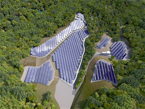 NTTファシリティーズ、瀬戸市で太陽光発電所の建設開始