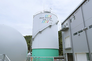 栗田工業の乾式メタン発酵施設が完成・運転開始