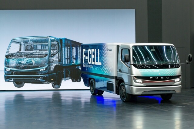 三菱ふそう、燃料電池トラックの新たなコンセプトカー公開