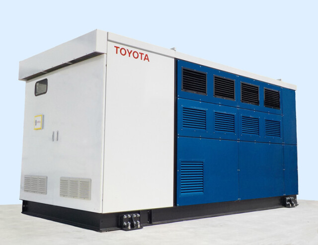 トヨタ、MIRAIのFC技術を用いた発電機の実証開始