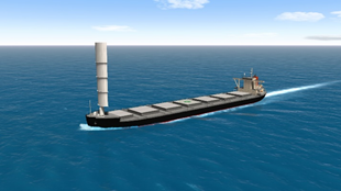 東北電力、石炭船に風力推進装置搭載を検討