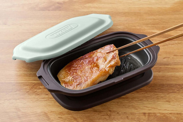 忙しいけど自炊がしたい人に！ ラドンナ、 1台5役の「Toffy 電子レンジ用 グリルディッシュ」