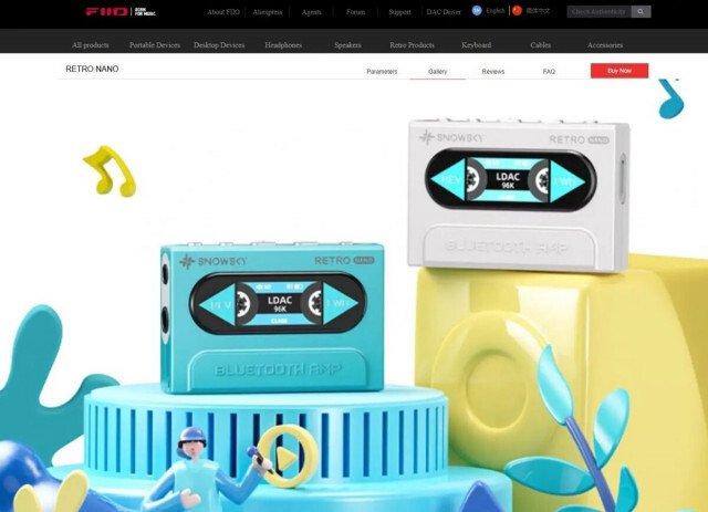 カセット風音楽プレイヤー「レトロ・ナノ」が新登場！ でも中身はすごく…