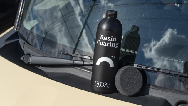 愛車がキリッとします。樹脂パーツと黒とツヤが戻る「LADAS Resin Coat」を試してみた