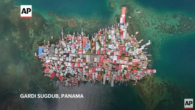 パナマの先住民、海面上昇によって沈みゆく島から森へ移住を開始