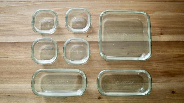 一つで調理・食器・保存ぜんぶ対応。「ガラス保存容器」で効率がグンと上がったよ #Amazon新生活