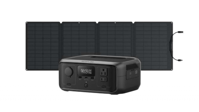 EcoFlowのコンパクトポタ電｢RIVER 3｣。ソーラーパネル付きで3万円台は買いでしょう #楽天お買い物マラソン
