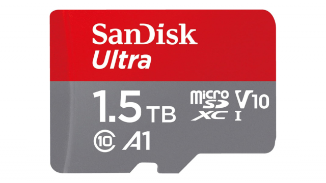 1.5TBのSanDisk製ドデカmicroSD。過去最安とかマジかよ… #AmazonスマイルSALE