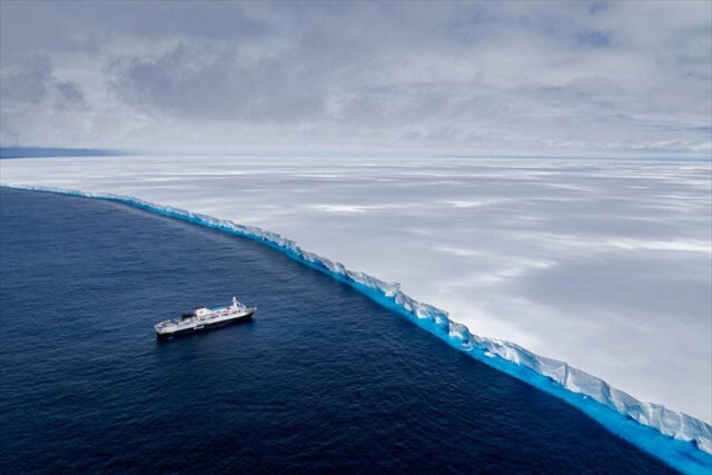 世界最大・最古の氷山｢A23a｣、サウスジョージア島沖で座礁