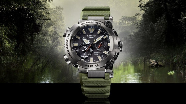世界最大のカエルがモチーフ。G-SHOCK新作はカーキの渋いデザイン