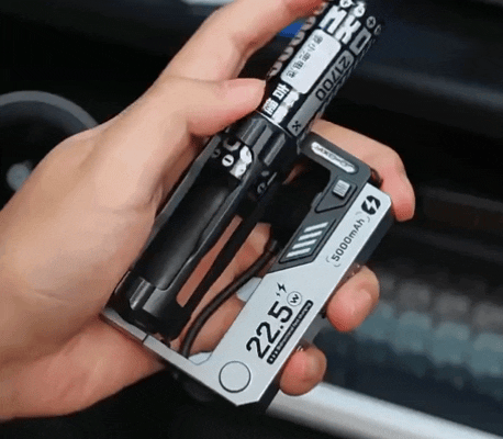 電池を入れ替えるだけで即座に使用できるモバイル充電器「MXD-01」が間もなく終了