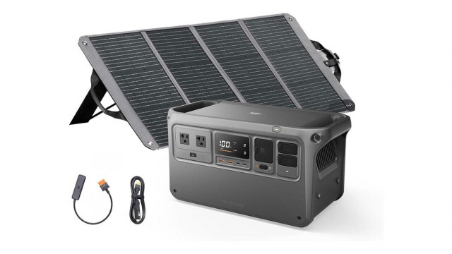 DJI「Power 1000」+120Wソーラーパネルセットが46%オフ！停電・キャンプ・ドローンもこれ一台 #Amazonセール