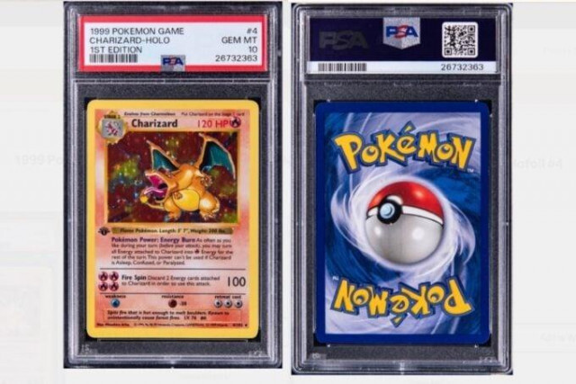 ポケモンカード、リザードンがオークションで3000万超えで落札